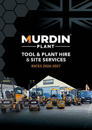 Murdin Plant Hire Brochure Cover 2026